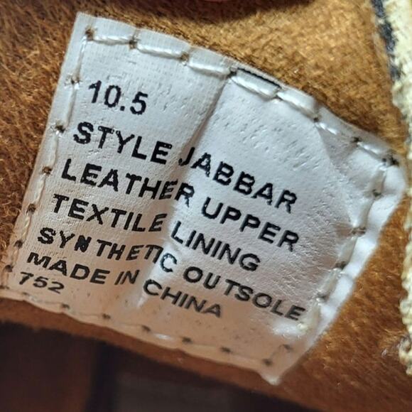 Steve Madden Jabbar Cap Toe Burnished Leather Wood Stack Heel Boot Men's Sz 10.5 - Picture 10 of 10